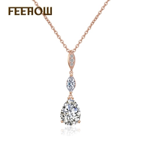 

FEEHOW Korean version of the sleek minimalist pendant