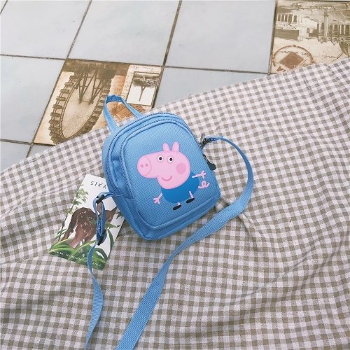 

Cute One Shoulder Pig Embroidered Bag Cool Bag