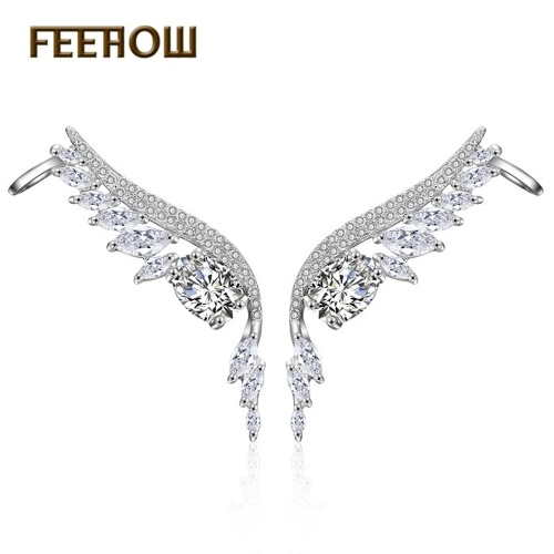 

FEEHOW Creative new gemstone earrings