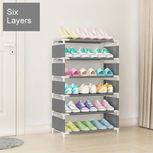 

Multi Layer Shoe Rack Non-Woven Steel Pipe