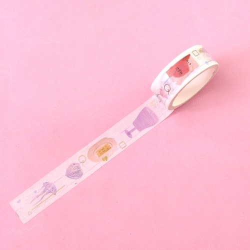 

Washi Japanese Paper Tape Gold Foil Masking Tape 2 Meters