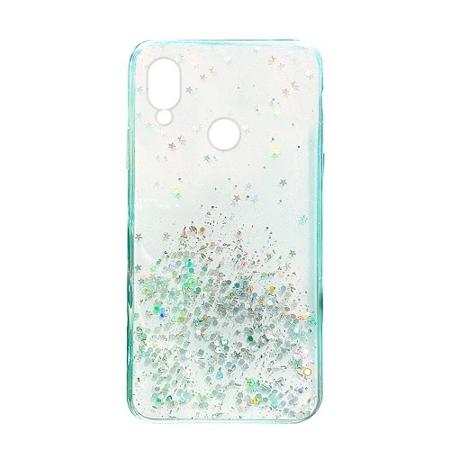 Transparent Night Sky étincelant Fairy Phone Case Compatile avec Xiaomi F1 Redmi NOTE7 / NOTE7PRO Redmi 7