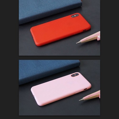 

Delicate Pure Color Dull Polish Surface High Elasticity Soft TPU Phone Cover