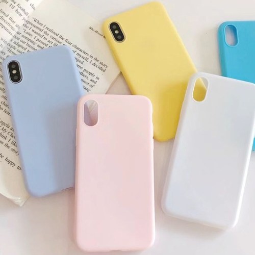 

Customized mobile phone shell simple millet series colorful mobile phone shell new small fresh mobile phone back cover protective cover gray