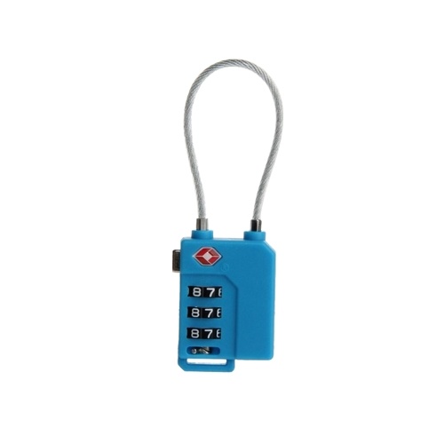 Resettable 3 Digit Combination Password Customs Lock/ TSA Lock