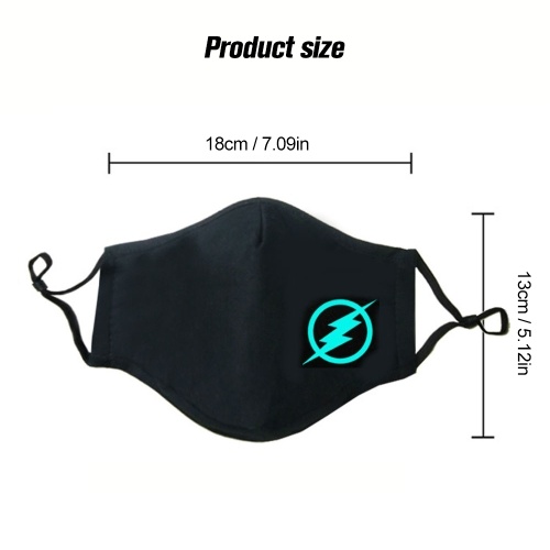 

Cool Mask Luminous Mouth Mask Fashionanble Cotton Face Mouth Mask Anti Dust Unisex