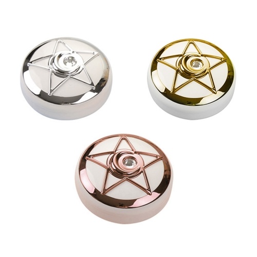 

Mini Contact Lens Box for Contact Lens Storage Travel Holder Case Kit with Mirror Round Contact Lenses Container