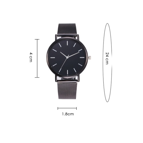 

Fashionable Casual Stylish Simple Alloy Quartz Watch Wristwatch