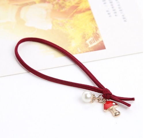 

Fruit Christmas pendant hair rope jewelry