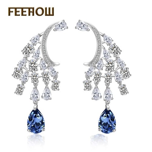 

FEEHOW temperament Europe and the United States generous earrings