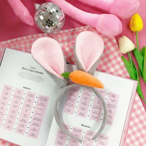 

Funny to sell Meng! carrot rabbit ears headband