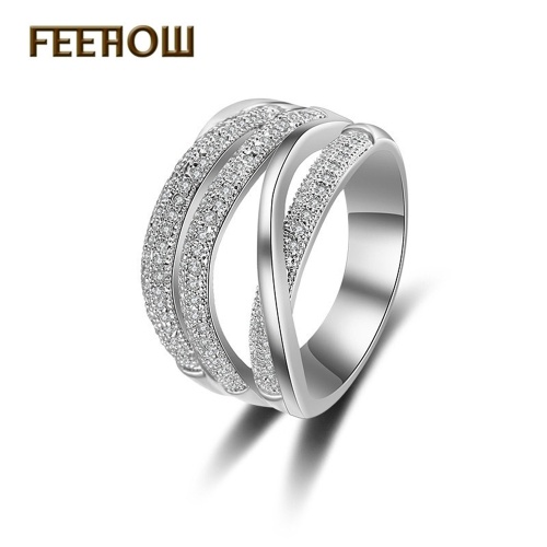 

FEEHOW Korean version of the new zircon ring