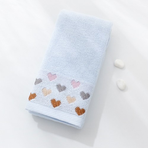 

Small peach heart 32 yarn jacquard broken cotton towel