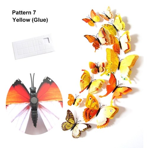 

24pcs Multicolor Double Layer Wings