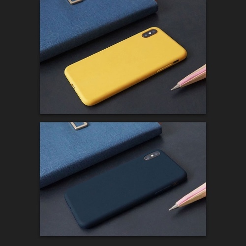 

Delicate Pure Color Dull Polish Surface High Elasticity Soft TPU Phone Cover