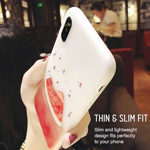 

Phonecase Watermelon Designs Soft TPU Cover Phone Shells Shockproof Slim Flexible Protective Anti-Slip Cell Phone Cover for iphone