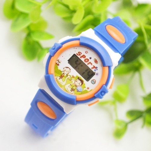 Cartoon Children's Watch Digital Wristwatch Birthday Party Favors Supplies Toys Gifts for Kids Toddlers