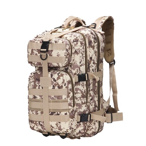 

Tactic Backpack 35L Survival Gear Pack Big Capacity Molle Bag Functional Daypack Rucksacks