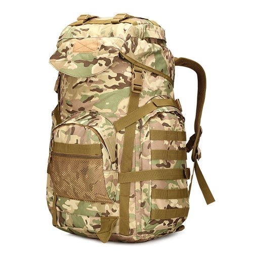 

50L Large Hiking Backpack Travel Molle Bag Travel Functional Daypack