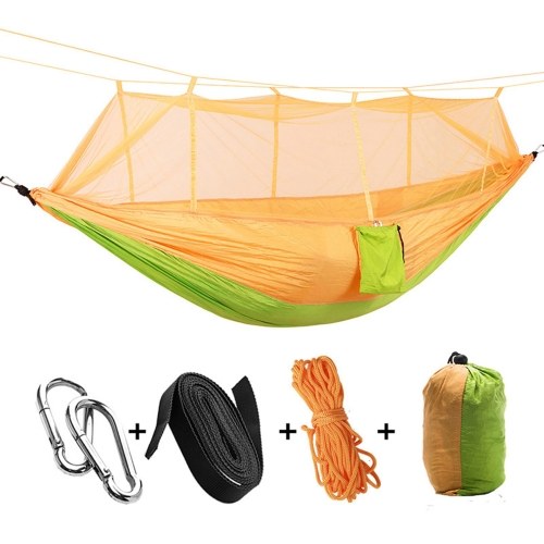 

Outdoor Camping Hammock with Mosquito Net Ultra Light Nylon Camping Tent