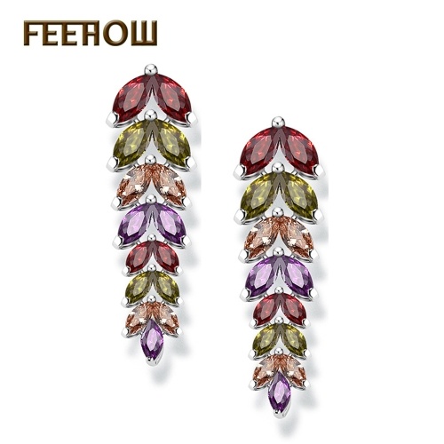 

FEEHOW Europe and the United States retro trend wheat earrings