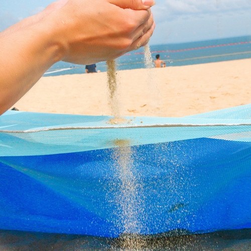 Updated Beach Mat Sand Free Waterproof Beach Blanket