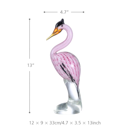 

Heron Tooarts Стекло Скульптура Стекло Домашнее украшение для животных