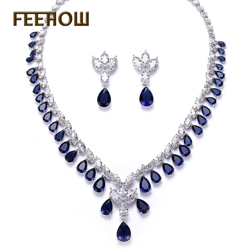 

new AAA zircon set European and American luxury jewelry