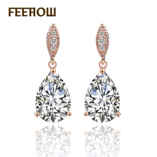 FEEHOW European and American fashion long earrings
