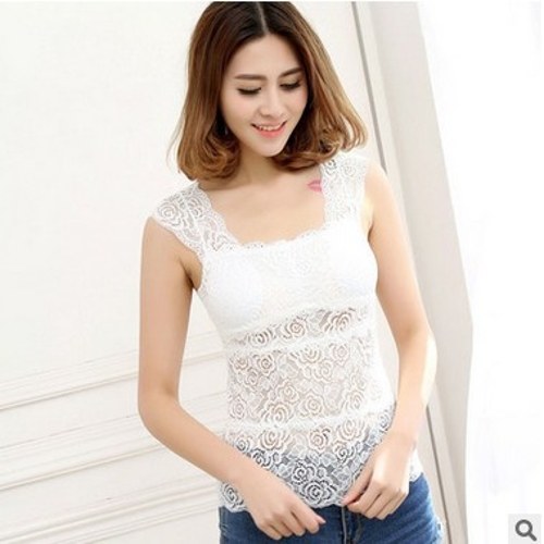 

Spring and autumn base wild lace XL wrapped chest wholesale