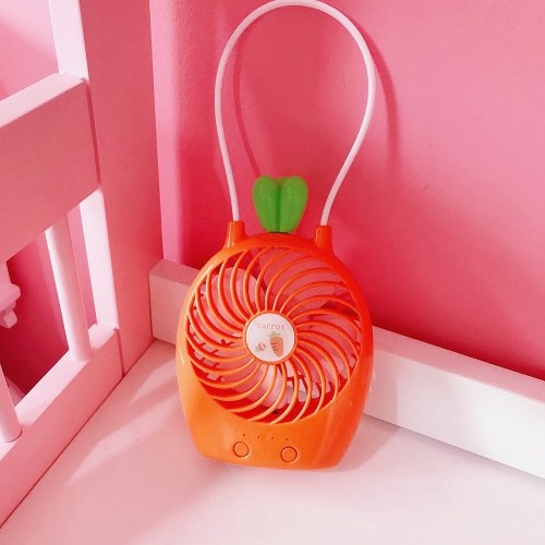 Cartoon Cute Girl Heart Usb Mini Fan