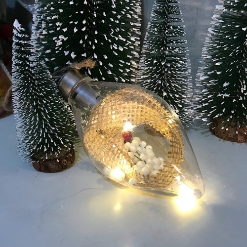 

New Christmas decorations luminous plastics