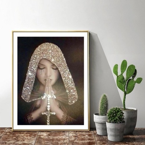 

Cross-Stitch Type Vivid 5D Figure Painting DIY Decoration