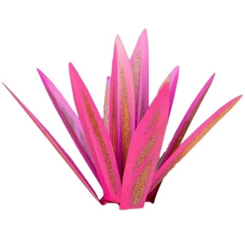 Cross-border new iron art agave plant ornaments Pink 65 cm