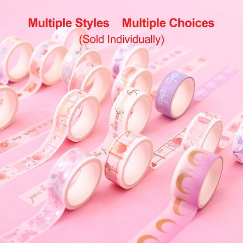 

Washi Japanese Paper Tape Gold Foil Masking Tape 2 Meters