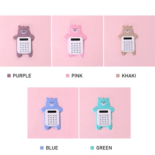 

Calculator Electronic 8-Digit Bear Compact