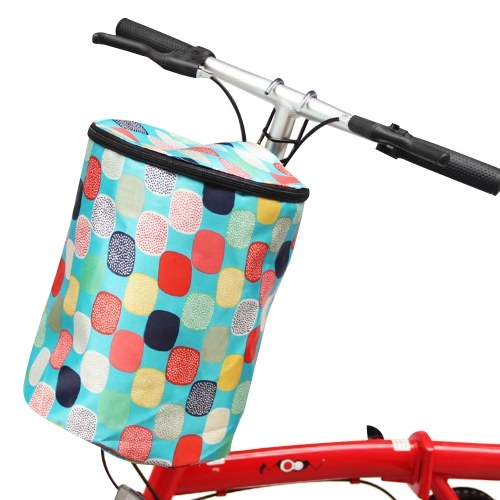 

Bicycle Basket Handlebar Bucket Bag
