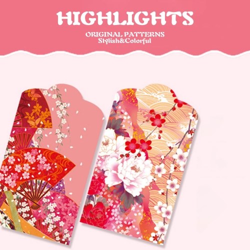 

10PCs Chinese Red Envelopes