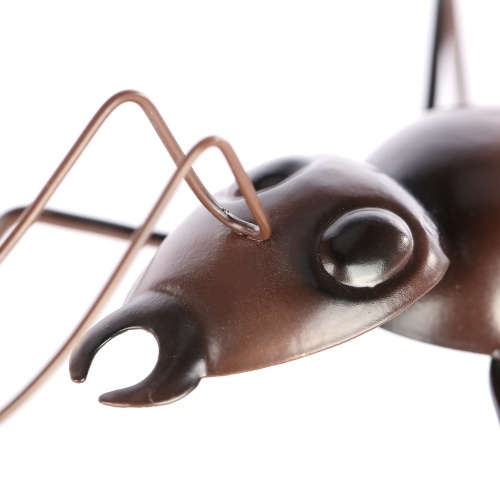 

Tooarts Ant Ornaments Iron Animals Home Ornament Mini Animal Garden Micro Landscape Photography Props