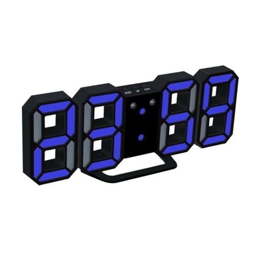 

3D LED Digital Clock Glowing Night Mode Brightness