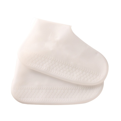 Copriscarpe impermeabili Protezioni Stivali da pioggia in silicone Scarpe protettive Tasche esterne da strada Copriscarpe piovose Unisex S / M / L 1 paio