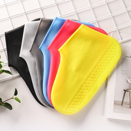 

Waterproof Shoe Covers Protectors Silicone Rain Boots Protective Shoes Pocketable Outdoor Street Rainy Overshoes Unisex S/M/L 1 Pair