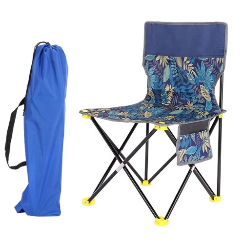 Foldable Chair with Pocket Lightweight Packable Camping Chair for Outdoor Indoor