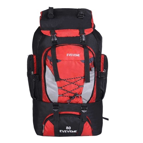 Mochila de caminhada bolsa impermeável bolsa de ombro para viagem de acampamento de escalada