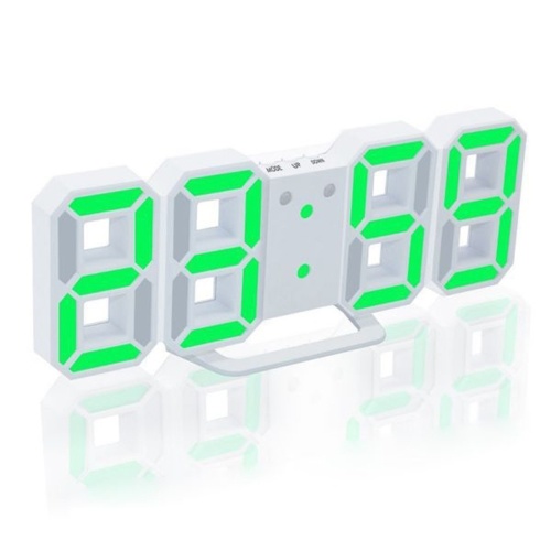 

3D LED Digital Clock Glowing Night Mode Brightness