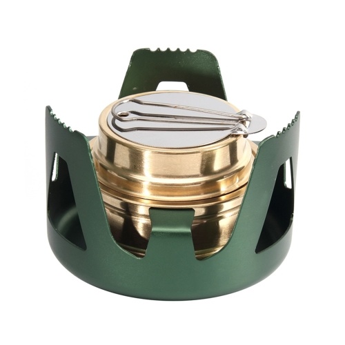 Backpacking Stove Hiking Camping Mini Alcohol Stove Lightweight Cooking Stand