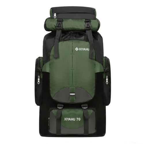 

Sports Backpack Waterproof Large Capacity 70L Climbing Hiking Camping Trekking Outdoors Bag Rucksack