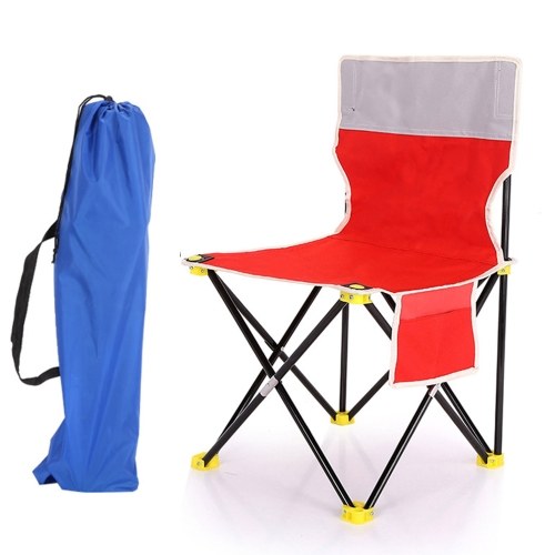 Foldable Chair with Pocket Lightweight Packable Camping Chair for Outdoor Indoor