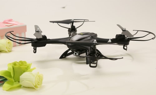 

Holy Stone HS200 FPV RC Drone с HD Wifi-камерой Live Feed 2.4GHz 4CH 6-осевой гироскоп с захватом высоты, датчик силы тяжести и безгонный режим RTF Вертолет, цвет черный