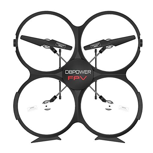 

WIFI FPV версия U818A Drone с 720P HD-камерой DBPOWER Безголовый квадроцикл с двумя батареями Длительное время простоя для начинающих